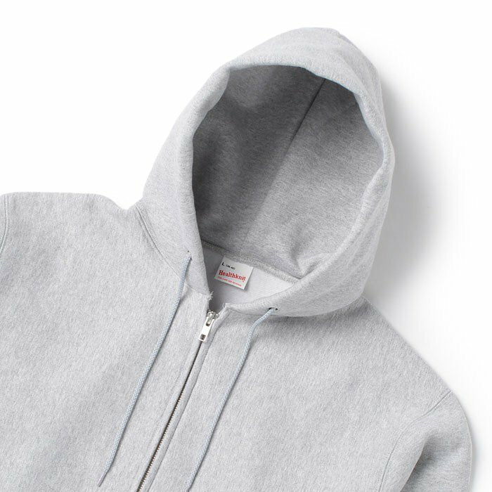 Healthknit クラシックウェイトスウェット ジップアップフーディ