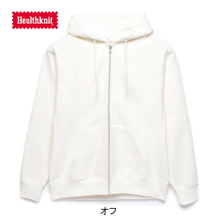 Healthknit クラシックウェイトスウェット ジップアップフーディ