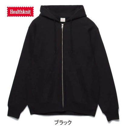 Healthknit クラシックウェイトスウェット ジップアップフーディ