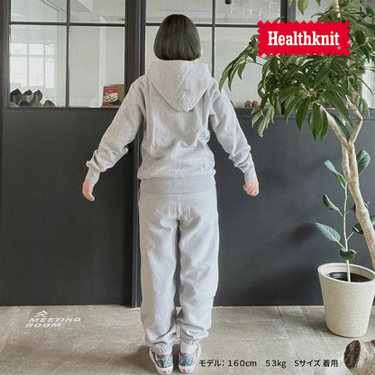 Healthknit クラシックウェイトスウェット ジップアップフーディ