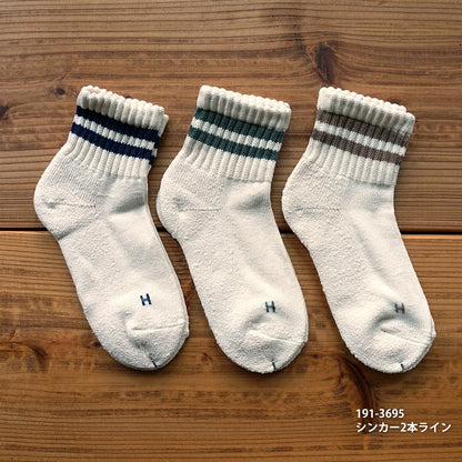 Healthknit  クォーターソックス ３Pセット【ゆうパケット配送】