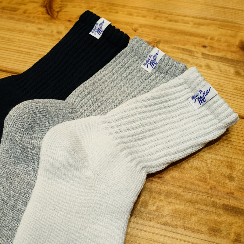 Miller Crew length socks 3足セット【ゆうパケット配送】