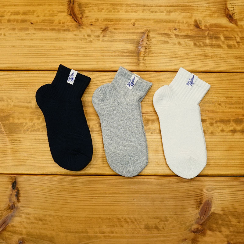 Miller Short length socks 3足セット【ゆうパケット配送】