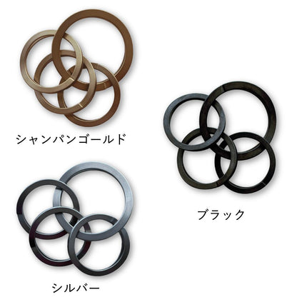 WAVECLIPS　キーリング【ゆうパケット配送】